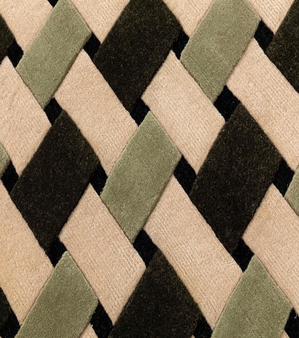 Basket Weave Runner - Pandan - Image 4