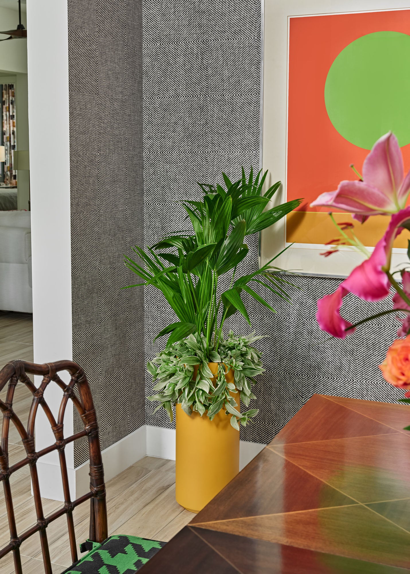 Column Planter - Mustard - Image 4