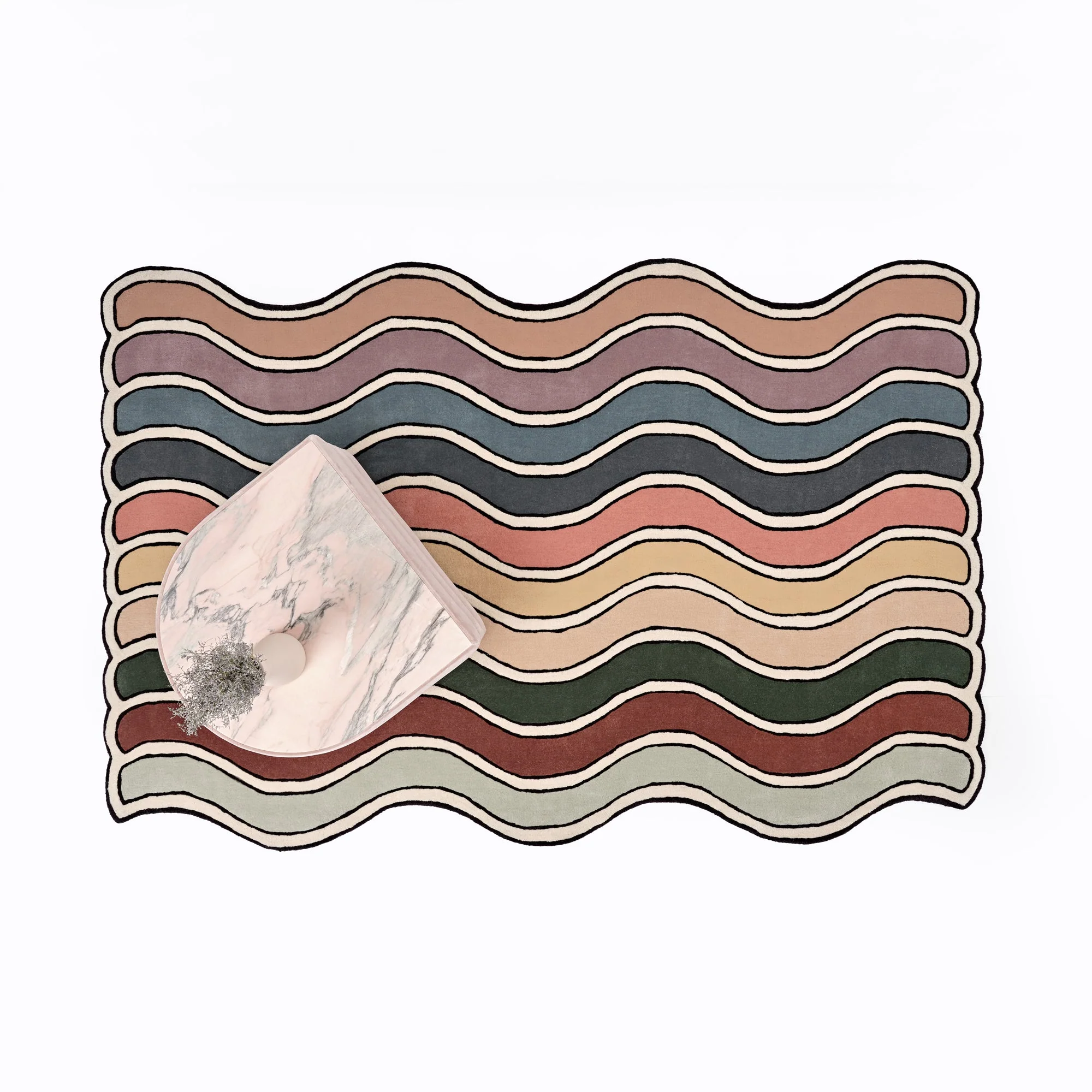 Wavy Rug - Jewel - Image 3