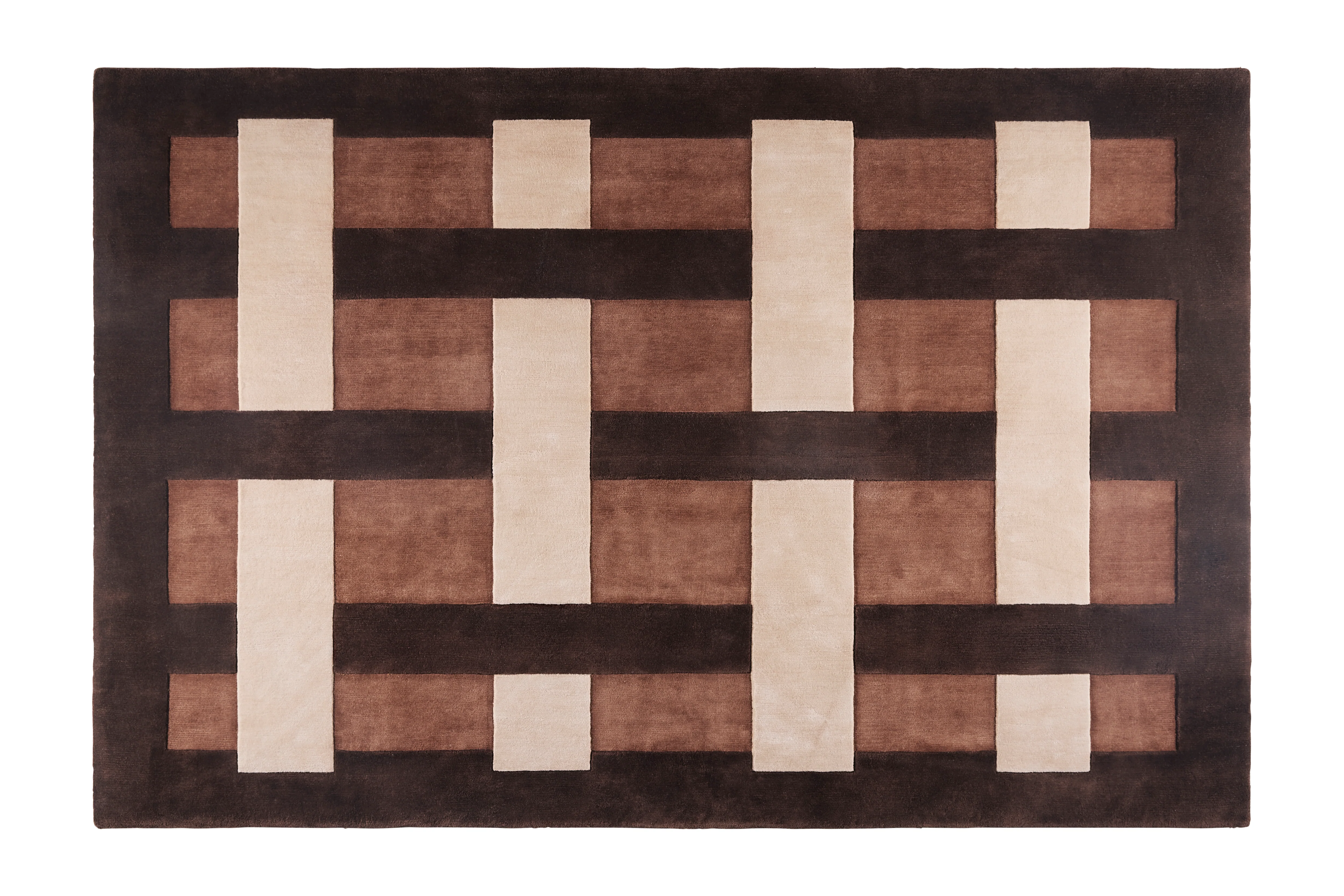Wide Weave Rug - Café