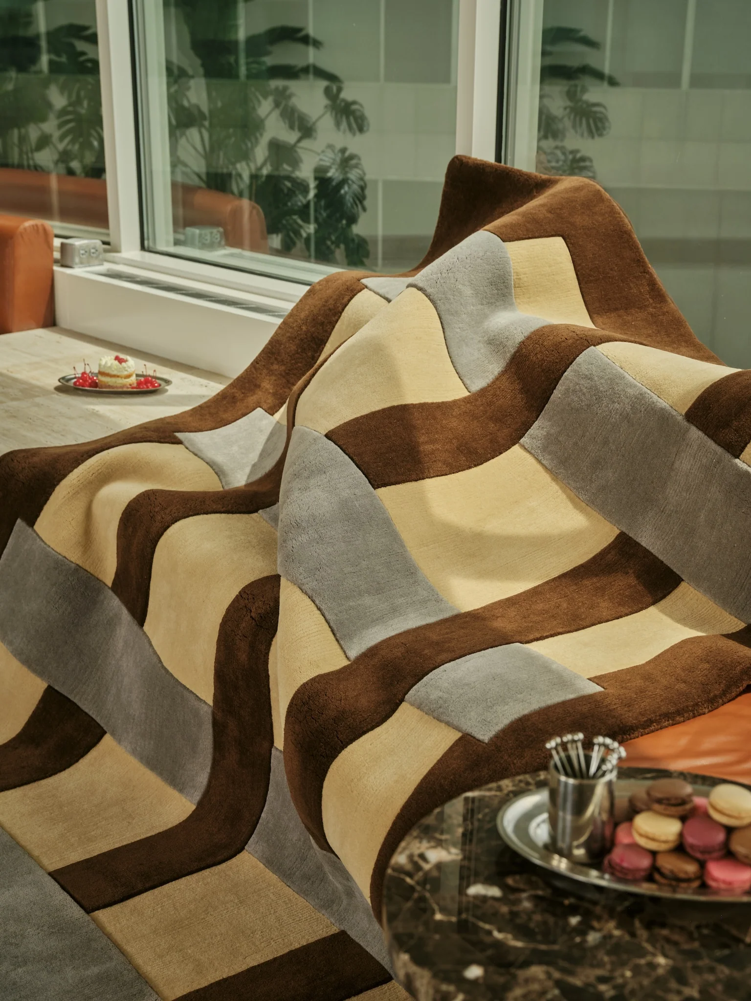 Wide Weave Rug - Earl Grey - Image 3